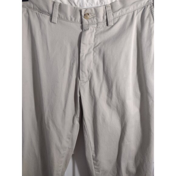 Polo Ralph Lauren Relaxed Fit Chino Pants Mens 32x32 Khaki Preppy Vintage Office - Picture 2 of 8